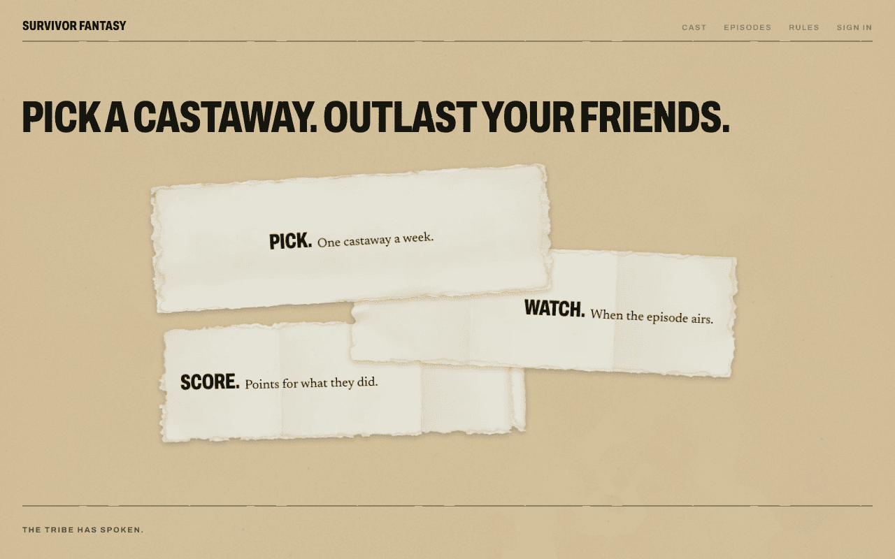 Survivor Fantasy